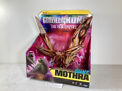 Godzilla X Kong The New Empire Movie GIANT MOTHRA Action Figure Playmates NEW!-image