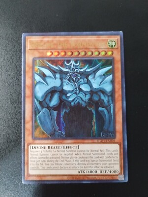 yugioh obelisk the tormentor ultra rare ego1-en001 -NM-image