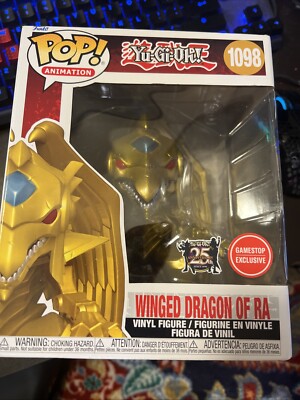 Funko Pop! Yu-Gi-Oh! Winged Dragon of Ra Metallic 6