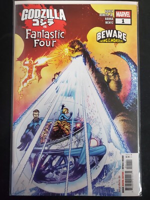 Godzilla vs Fantastic Four #1 Marvel 2025 VF/NM Comics-image