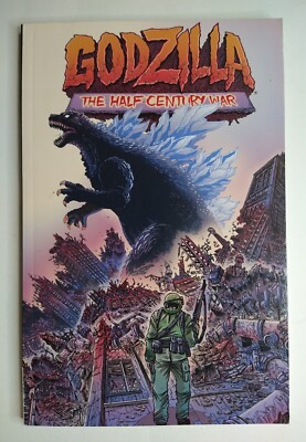 IDW Publishing Godzilla Half-Century War Trade Paperback TPB VF+ 8.5-image