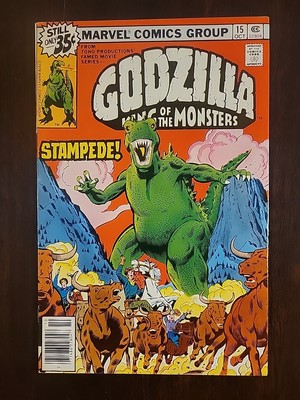 GODZILLA KING OF THE MONSTERS #15 NEWSSTAND (MARVEL, 1978)-image