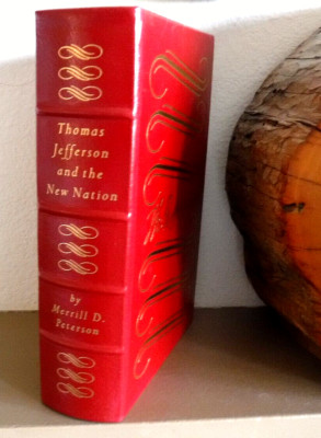 Vtg 1970 THOMAS JEFFERSON and the New Nation by Merrill Peterson, EASTON PRESS-image