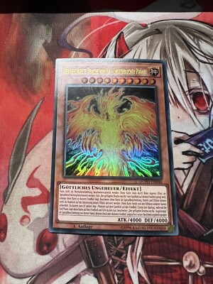 German Yugioh The Winged Dragon of Ra - Immortal Phoenix DUPO-EN046 Ultra NM-image