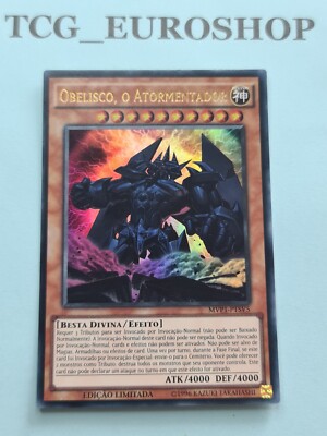 Obelisk the Tormentor●YUGIOH●MVP1●2016●PORTUGUESE●ULTRA RARE●LIM EDIT●NM #1041-image