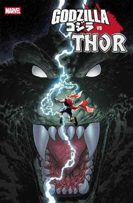 Godzilla vs Thor #1 Main Cover (Pre-Order 7/2/25)-image