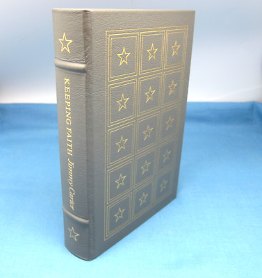 Jimmy Carter KEEPING FAITH Easton Limited Collectors Ed SIGNED Like New-image