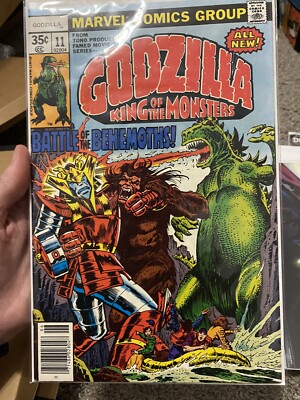 Godzilla #11: King Of The Monsters (Marvel Comics June 1978) *Newstand*-image