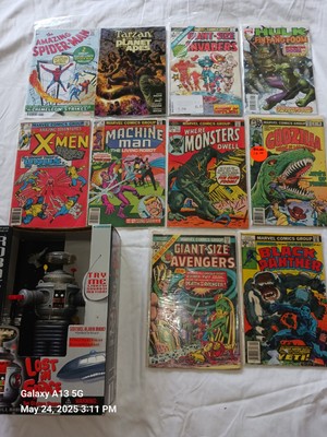 AVENGERS, GODZILLA, BRONZE AGE + MODERN, AND 1997 LOST IN SPACE ROBOT IN-BOX-image