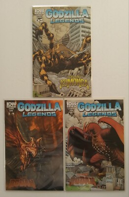 Godzilla Legends 2 & 5 (Art Adams & Chris Scalf Variant Cover Set) Rodan Kumonga-image