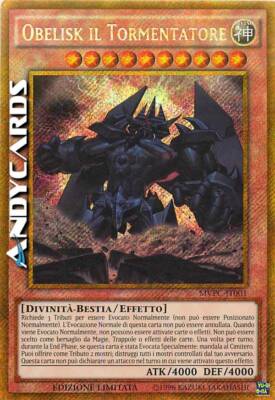 OBELISK THE TORMENTOR (Obelisk The Tormentor) • Secret Gold • MVPC IT001 • Lim-image