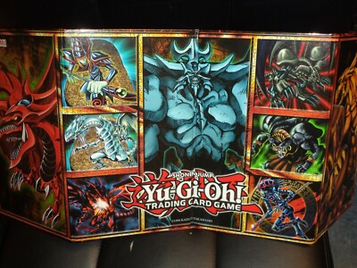 Yu-Gi-Oh! Double Sided Game Board Play Mat Obelisk The Tormentor Dragon Nice-image