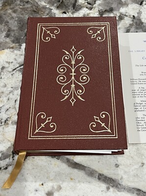 UNREAD Easton Press WILLIAM HOWARD TAFT Donald Anderson Presidents Book V1-image