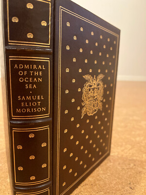 Admiral of The Ocean Sea by Samuel Morison Franklin Library Limited Ed Leather-image