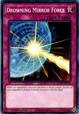 Drowning Mirror Force EGO1-EN035 Egyptian God Deck: 1st Edition-image