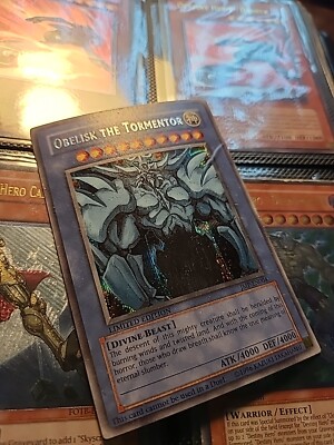 Yu-Gi-Oh! TCG Obelisk the Tormentor Shonen Jump Promo JMP-EN004 Limited-image