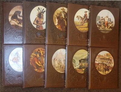 Vintage Lot of 10 Time Life Books The Old West Hardcover-image