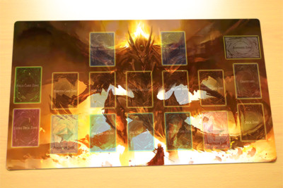 No.1953# Yugioh TCG Custom Playmat Yami Marik The Winged Dragon Of Ra YGO Mat-image