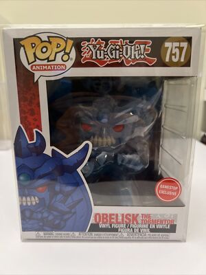 Funko Pop Yu-Gi-Oh! Obelisk The Tormentor Vinyl Figure 757 6 Inch Gamestop +case-image