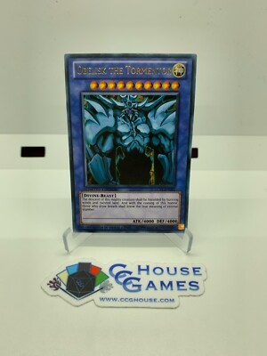 YuGiOh TCG - Obelisk the Tormentor LC01-EN001 Limited Ed Ultra Rare *CCGHouse*-image