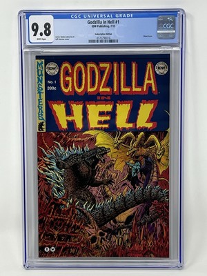 Godzilla in Hell #1 CGC 9.8 Jeff Zornow Subscription Variant-image