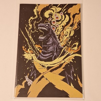 Godzilla's Monsterpiece Theatre #3D NM; IDW | RI 1:25 Variant Jim Mahfood-image