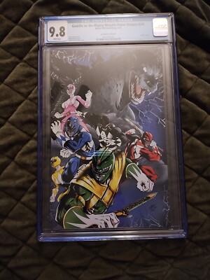 Godzilla Vs The Mighty Morphin Power Rangers II  #1 Virgin Cover 9.8 -image