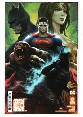 Justice League Vs Godzilla Vs Kong #7 1:50 Kendrick Lim Variant DC Comics NM-image