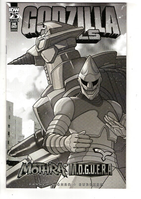 GODZILLA RIVALS MOTHRA VS MOGUERA (2024) - GRADE NM - 1:10 INCENTIVE VARIANT!-image