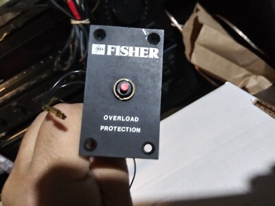 Nice Used Set of Fisher DC-12 Crossovers, Wire Connectors, & Reset All In One-image