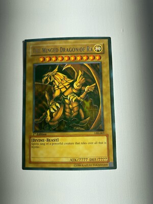 Yu-Gi-Oh The Winged Dragon Of Ra gbi-003 1st Edition-image