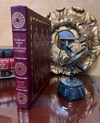 Easton Press The Life and Voyages of Christopher Columbus Leather History-image