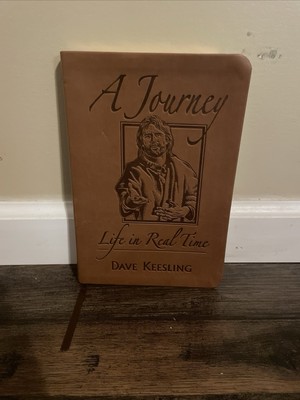 A Journey Life In Real Time Leather Bound Book By David Keesling-image