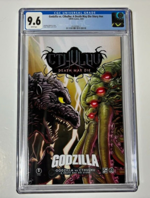 Godzilla vs Cthulhu: A Death May Die Story • SDCC Exclusive 2024 • CGC 9.6-image