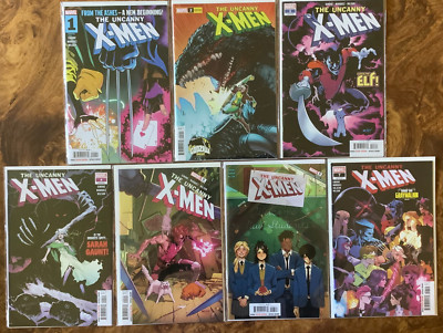 Uncanny X-Men 1 2 3 4 5 6 7 2024 VF/NM Simone Godzilla Raid Graymalkin-image