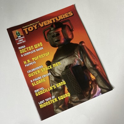 PlaidStallions Toy-Ventures Mag #2:-Godzilla-Mego Doctor Who- HR Pufnstuf-Sloane-image