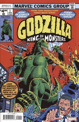 Godzilla Facsimile Edition 1A FN 2024 Stock Image-image