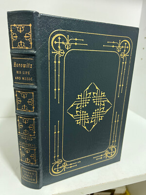 Easton Press Horowitz: His Life and Music - Harold Schonberg  SIGNED 1st Edition-image