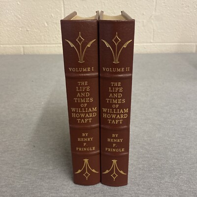 The Life and Times of William Howard Taft Henry Pringle Easton Press Leather HC-image
