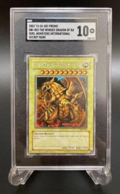 SGC10 YU-GI-Oh!The Winged Dragon of Ra Game Boy Advance GBI-003 Ultra Rare 2003-image