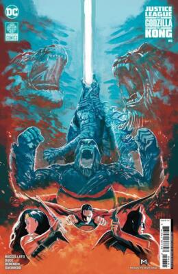 JUSTICE LEAGUE VS GODZILLA VS KONG #6 CVR E 1:50 DRAPER-IVEY-image