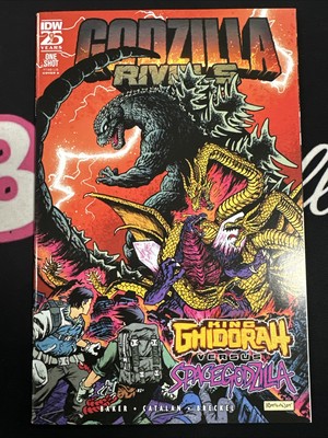 IDW - Godzilla Rivals: King Ghidora Vs Space Godzilla (2024)-image