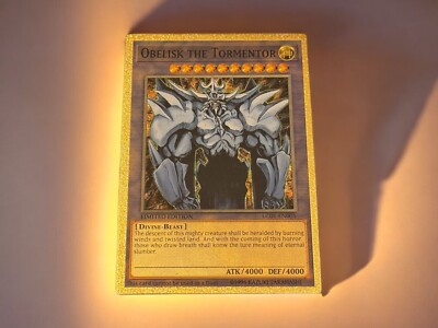 Obelisk the Tormentor - Golden Holo - DIY Orica - Yugioh-image