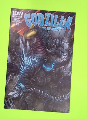 Godzilla Rulers of Earth #21b 2015 IDW Publishing Variant 8.0 Comic Book K36-48-image