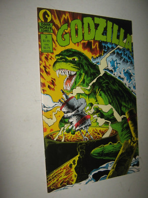 DARK HORSE COMIC BOOK 1988 GODZILLA ISSUE #2  EXCELLENT-image