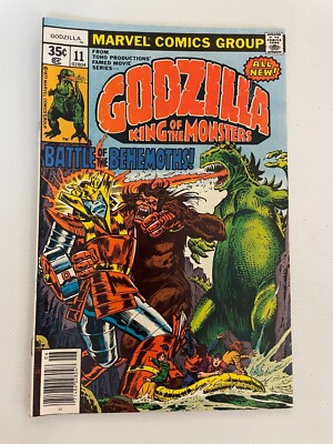 Godzilla # 11 VF/NM Marvel Comic Book Toho Dinosaur Monster 8 J263-image