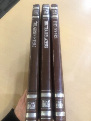 The Old West Time Life (Lot of 3) Leatherbound-image