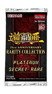 Yu-Gi-Oh! Rarity Collection 1 Platinum Secret Rare Singles - RA01 - NM-image