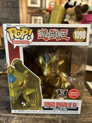 Funko Pop! Vinyl Super 6 in: Yu-Gi-Oh! - Winged Dragon of Ra (Metallic) (Super)-image