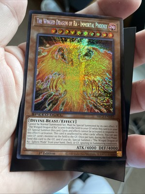 The Winged Dragon Of Ra-Immortal Phoenix SBC2-END02 Yu-Gi-Oh Card! NM!-image